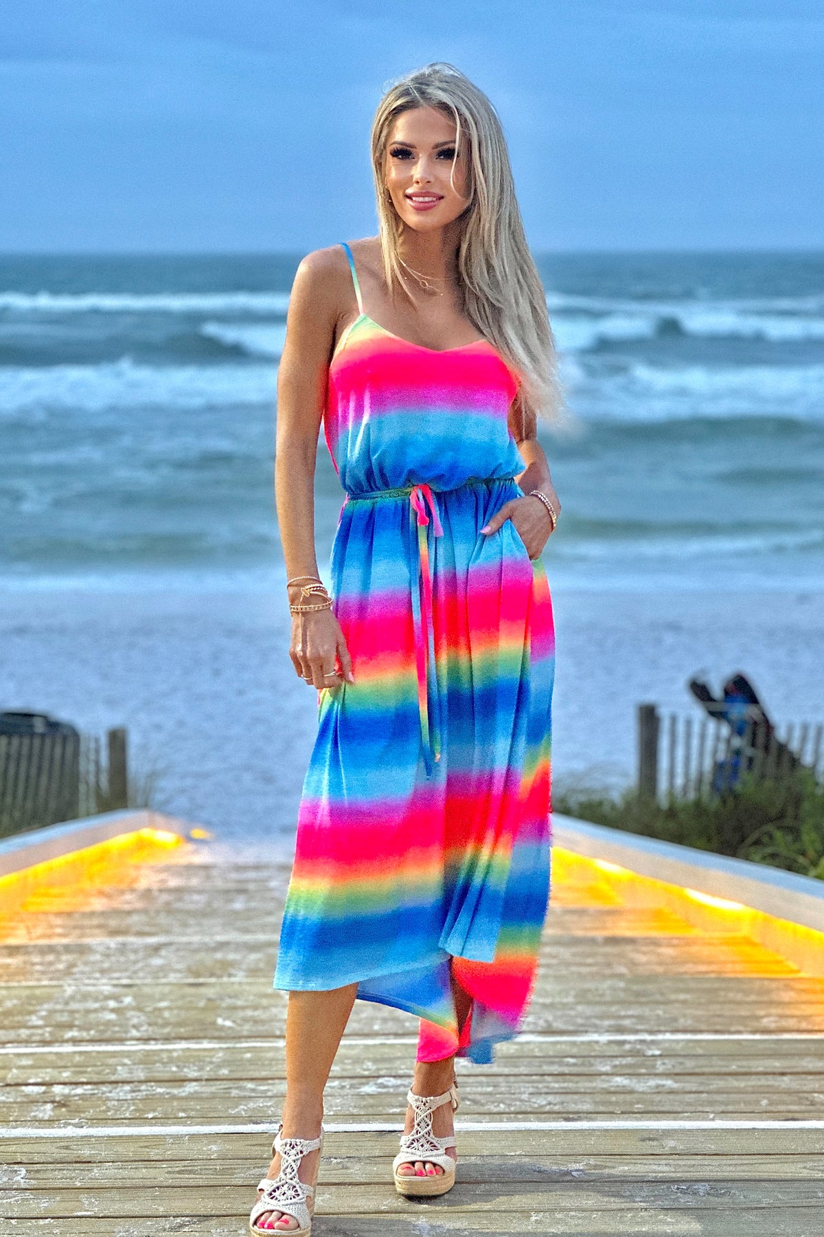Anais Tank Dress : Multi
