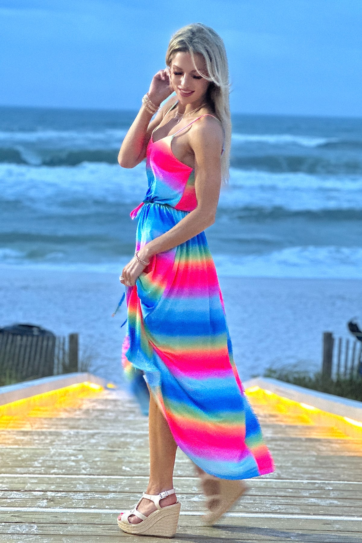 Anais Tank Dress : Multi