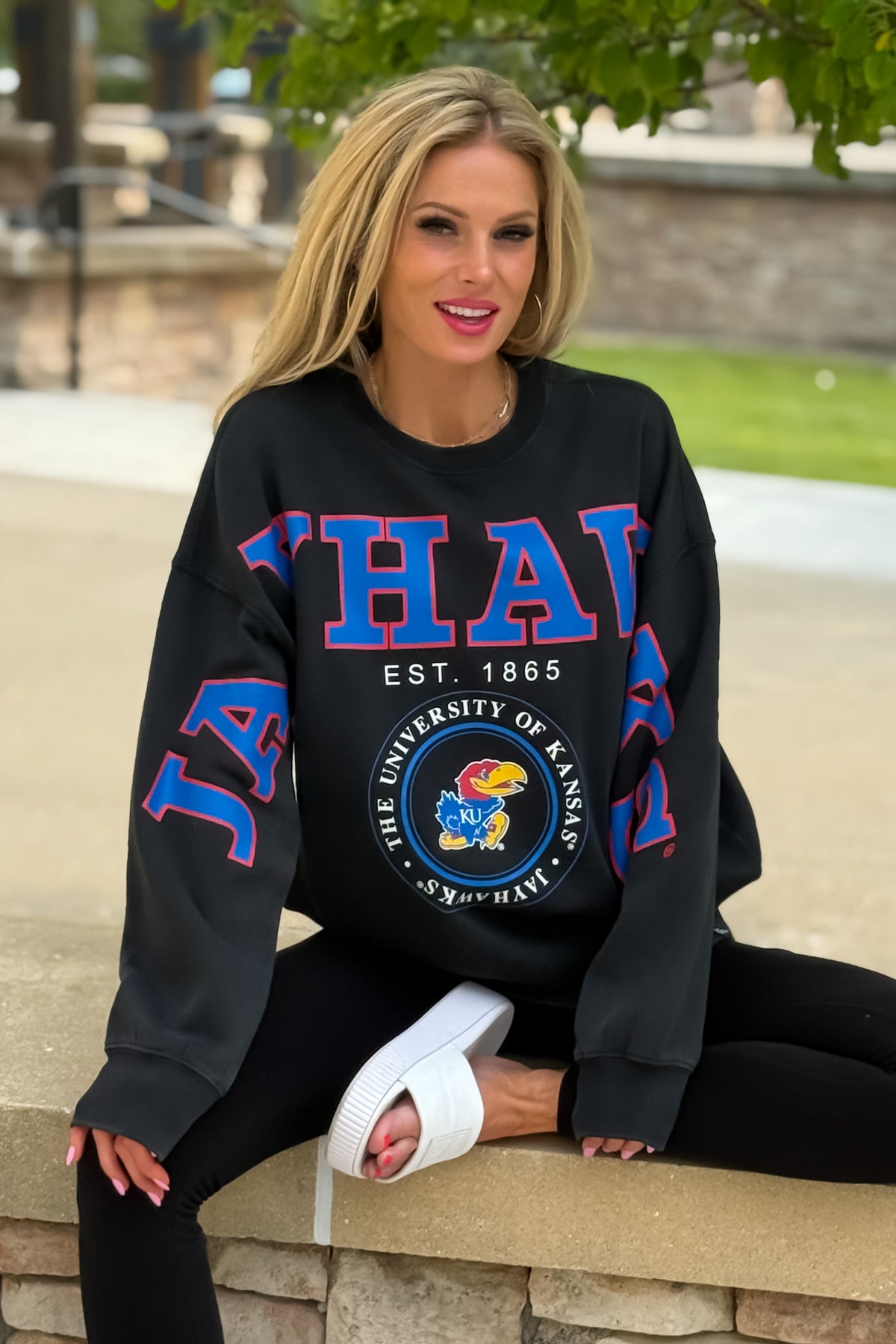 KU Philly Split Crew : Black