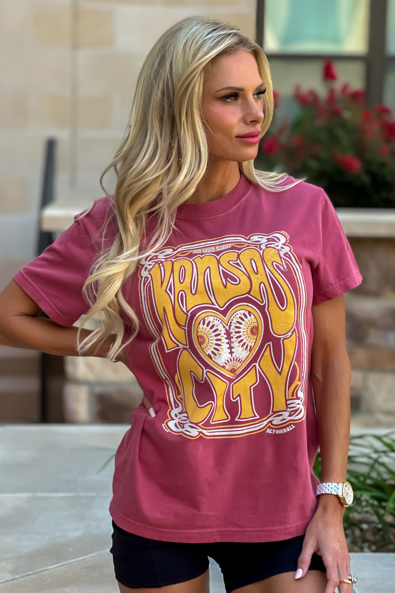 1KC Gettin Started Tee : Crimson