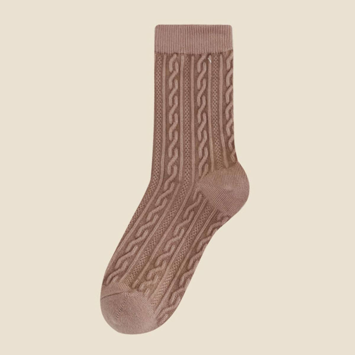 Cashmere Feel Socks : One size : 4 colors