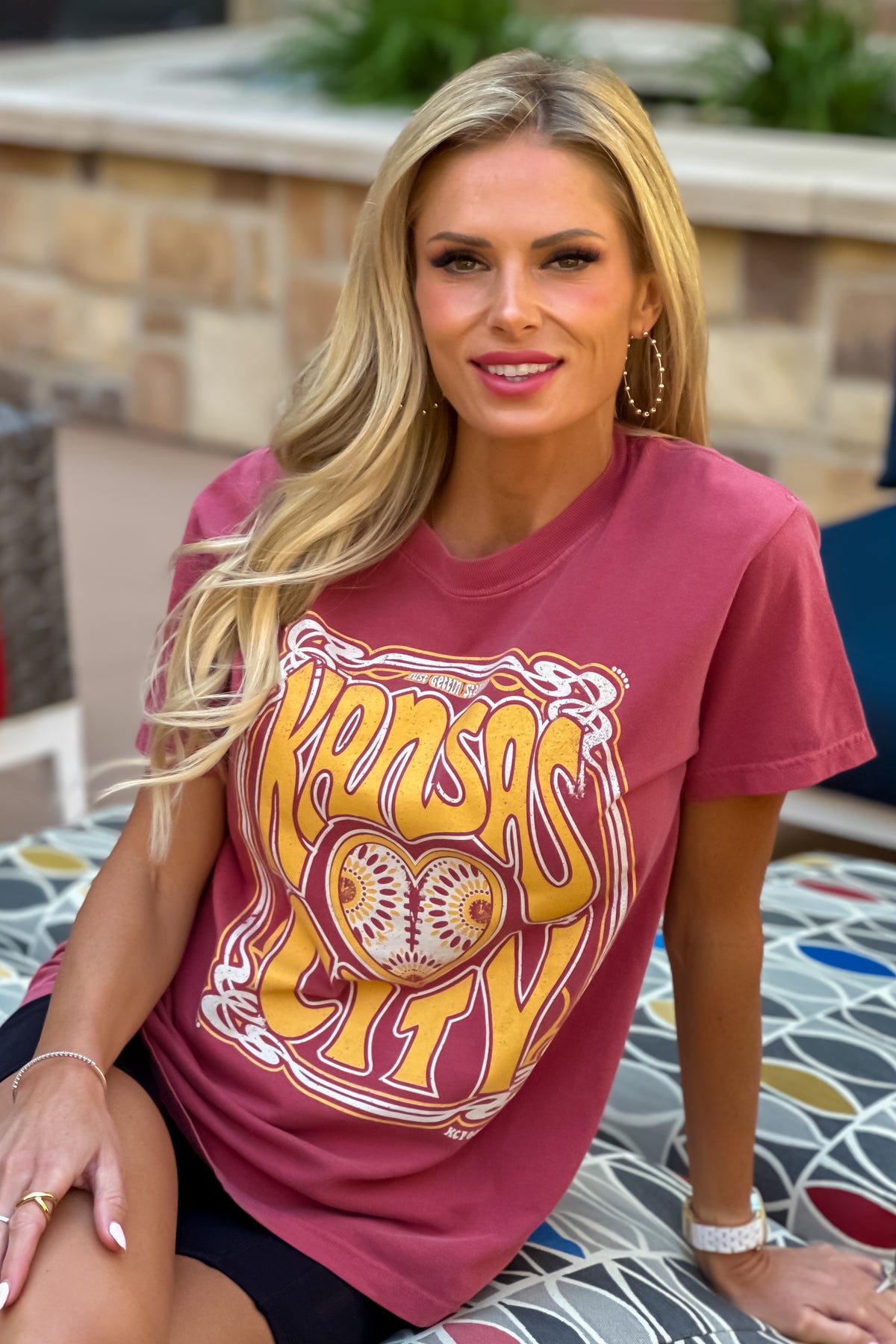 1KC Gettin Started Tee : Crimson