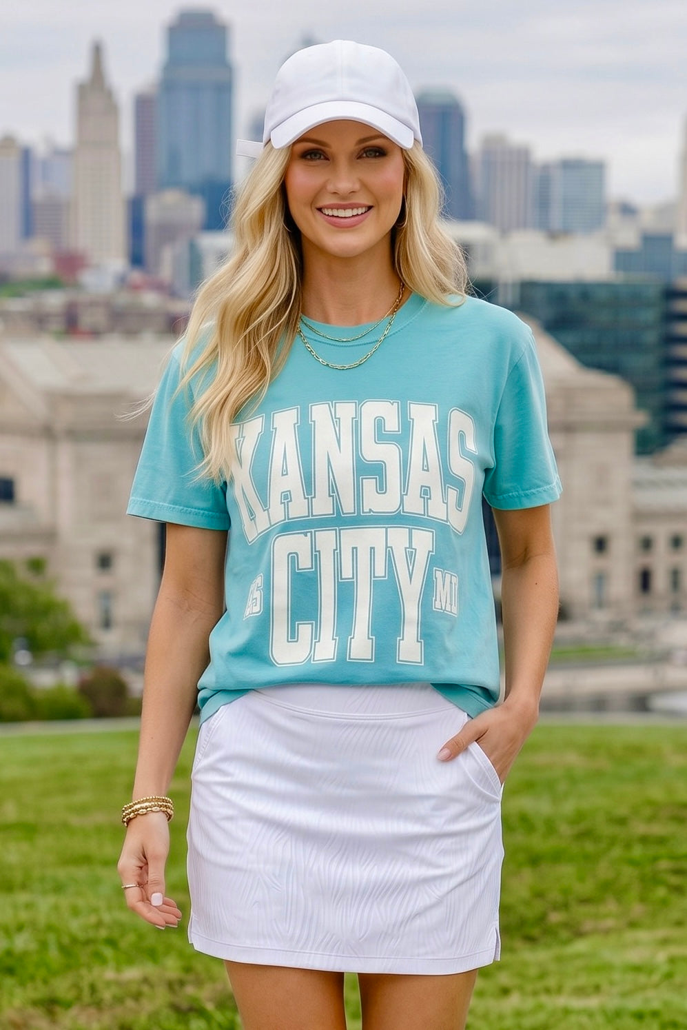 1KC KSMO Tee Shirt : Teal