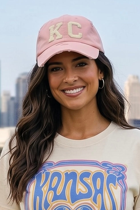 1KC Tacha Kansas City Peace Love KC Tee : Ivory