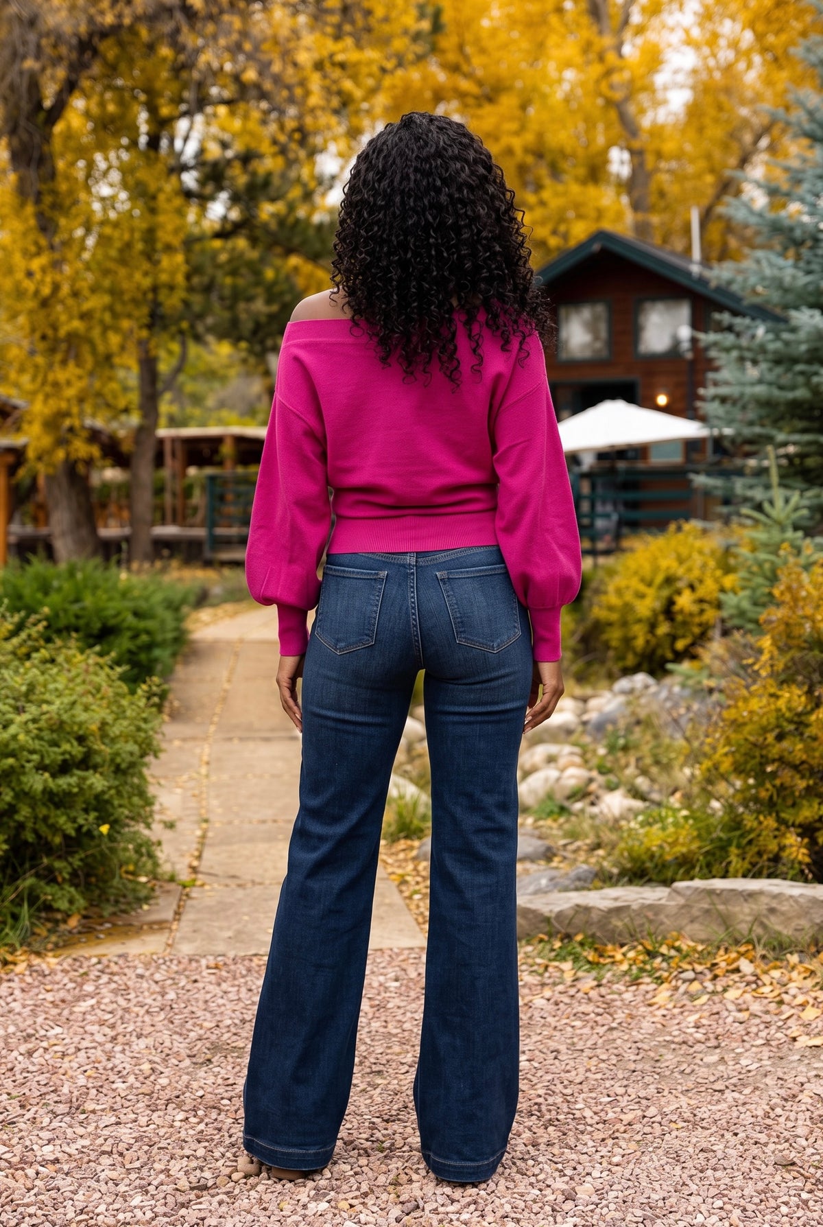 Ailsa Boat Neck Sweater : Orchid