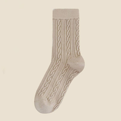 Cashmere Feel Socks : One size : 4 colors