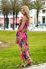 Tribal Brylee Sleeveless Plisee Dress : Teaberry