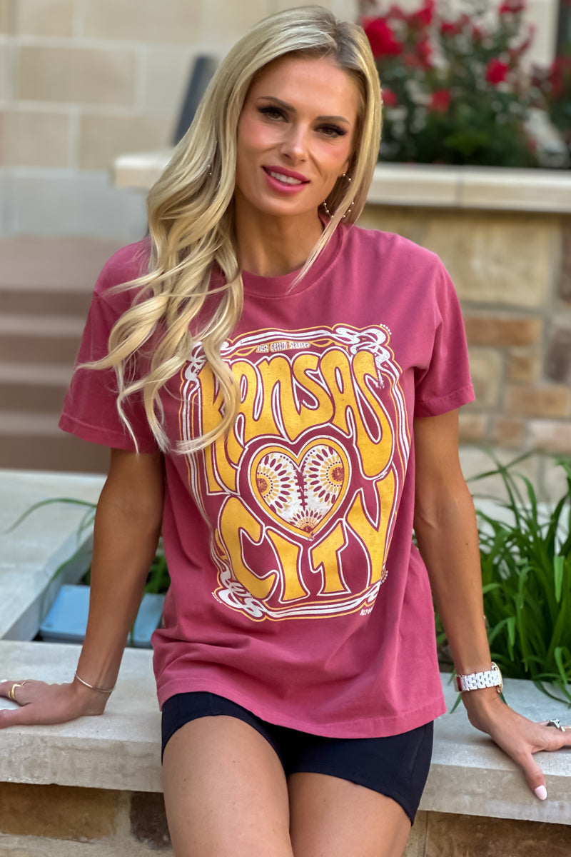 1KC Gettin Started Tee : Crimson