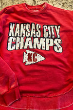 Kansas City Champs Pullover : Vintage Red