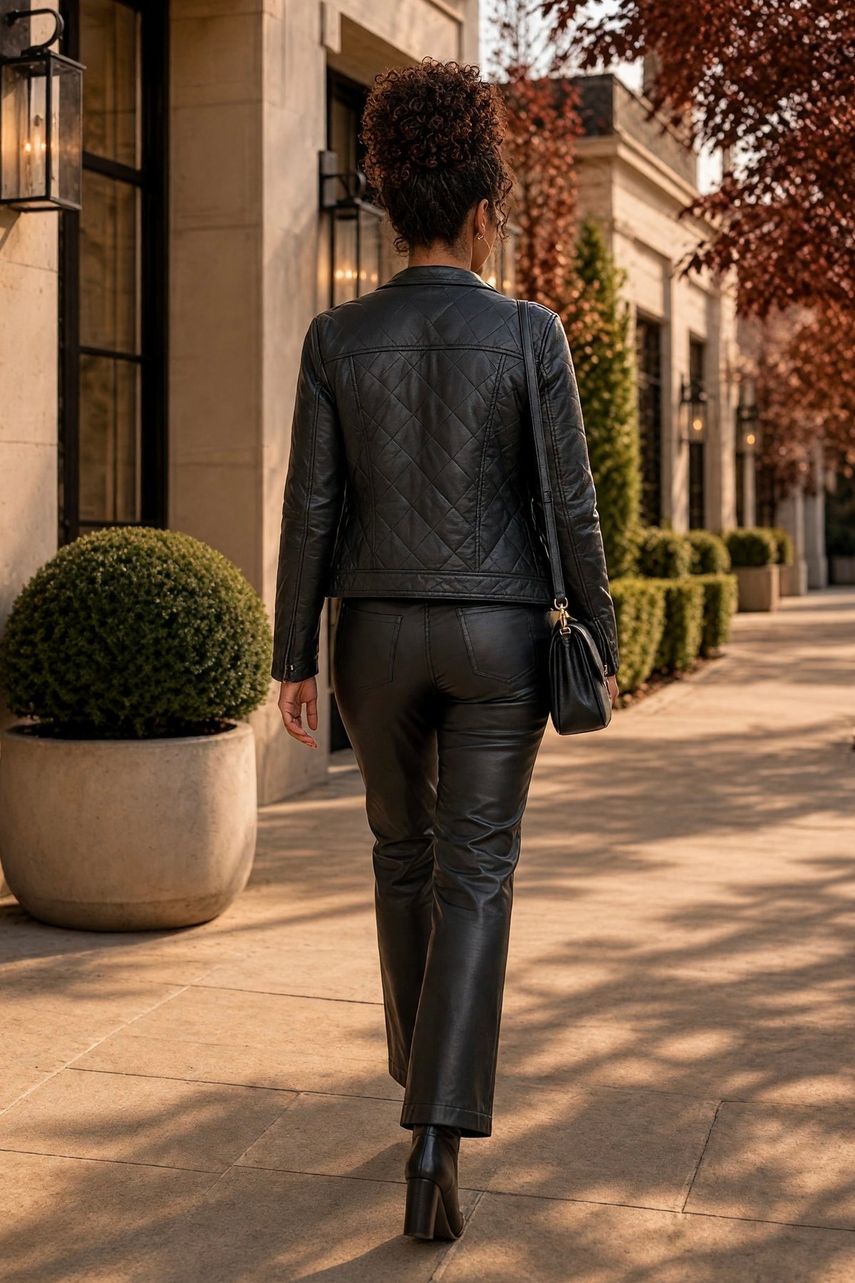 Liverpool Barb Quilted Jacket : Black