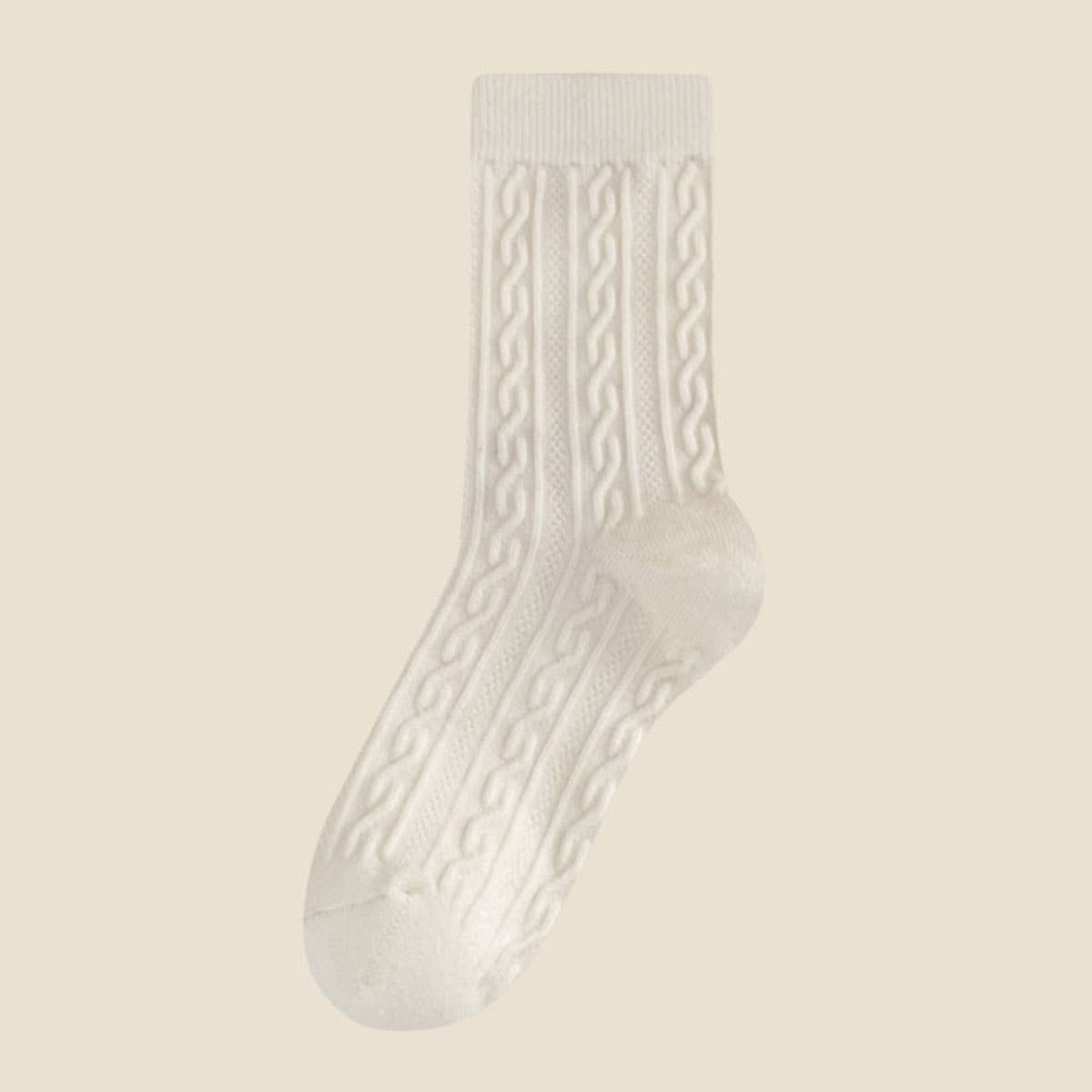 Cashmere Feel Socks : One size : 4 colors
