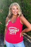 Kansas City Splatter Tank : Red