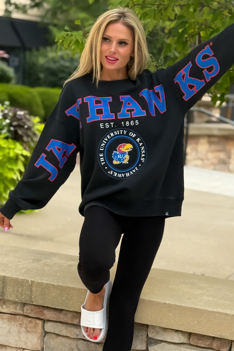 KU Philly Split Crew : Black
