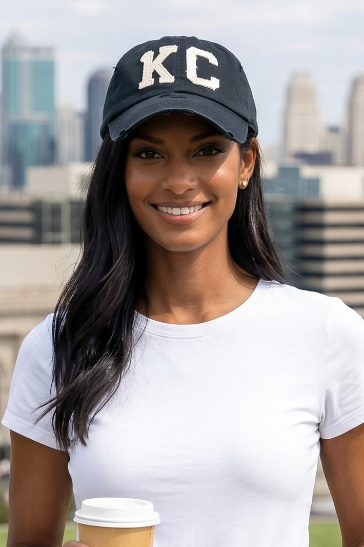 1KC Ballcap : Black/ White