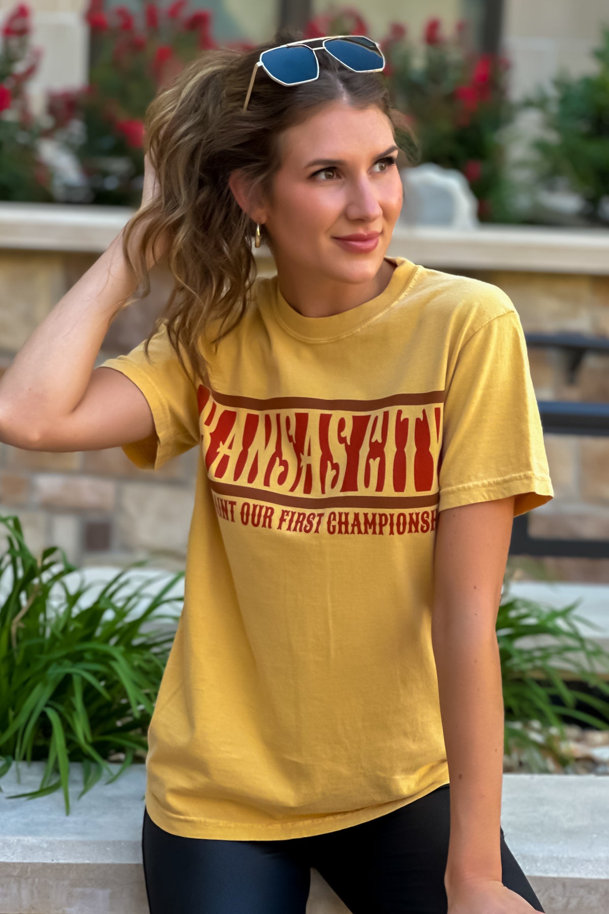 1Kc 1st Champ Tee: Mustard