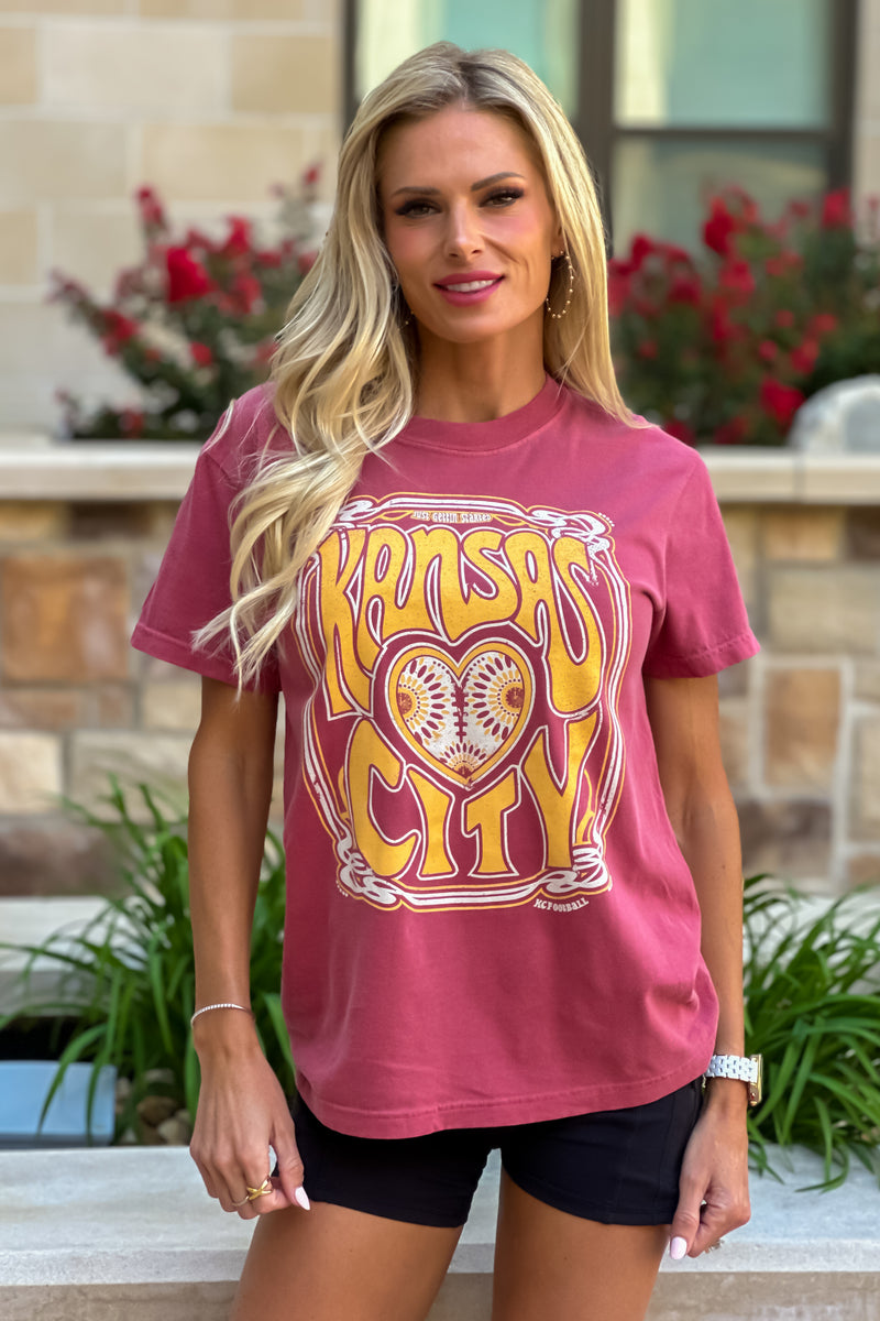 1KC Gettin Started Tee : Crimson