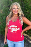 Kansas City Splatter Tank : Red