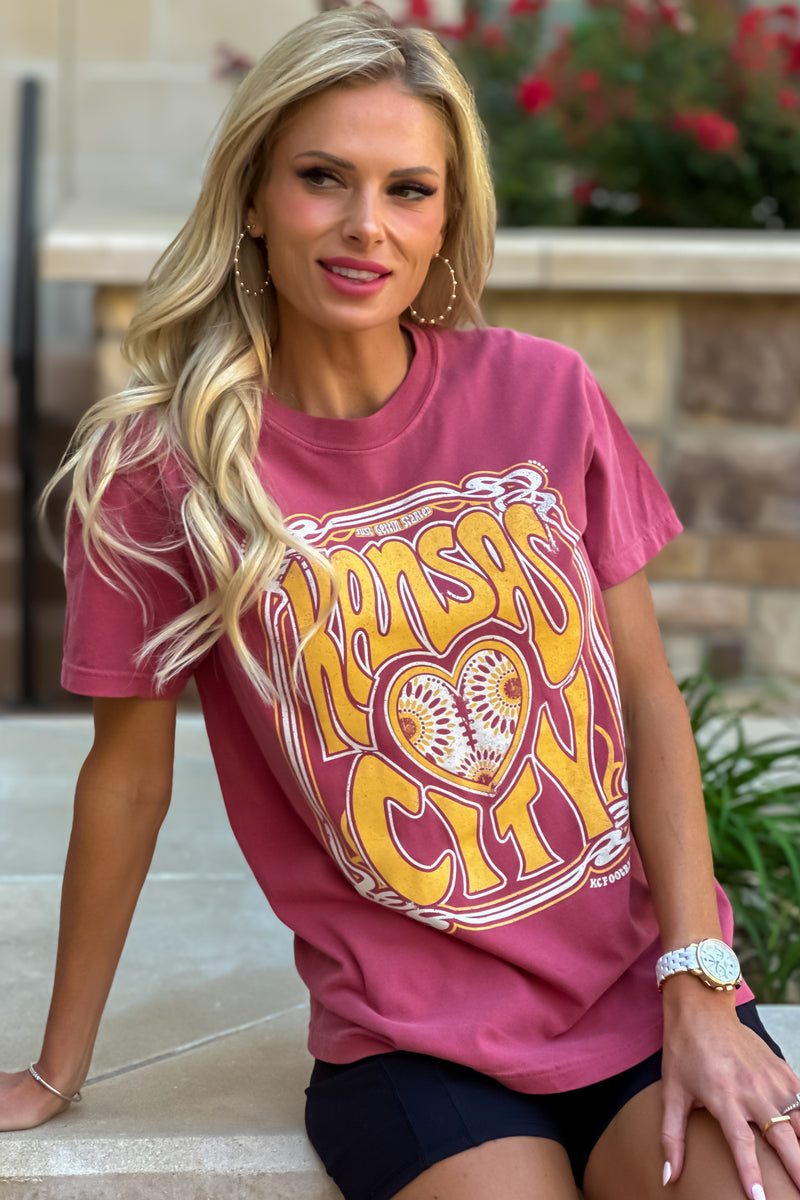 1KC Gettin Started Tee : Crimson