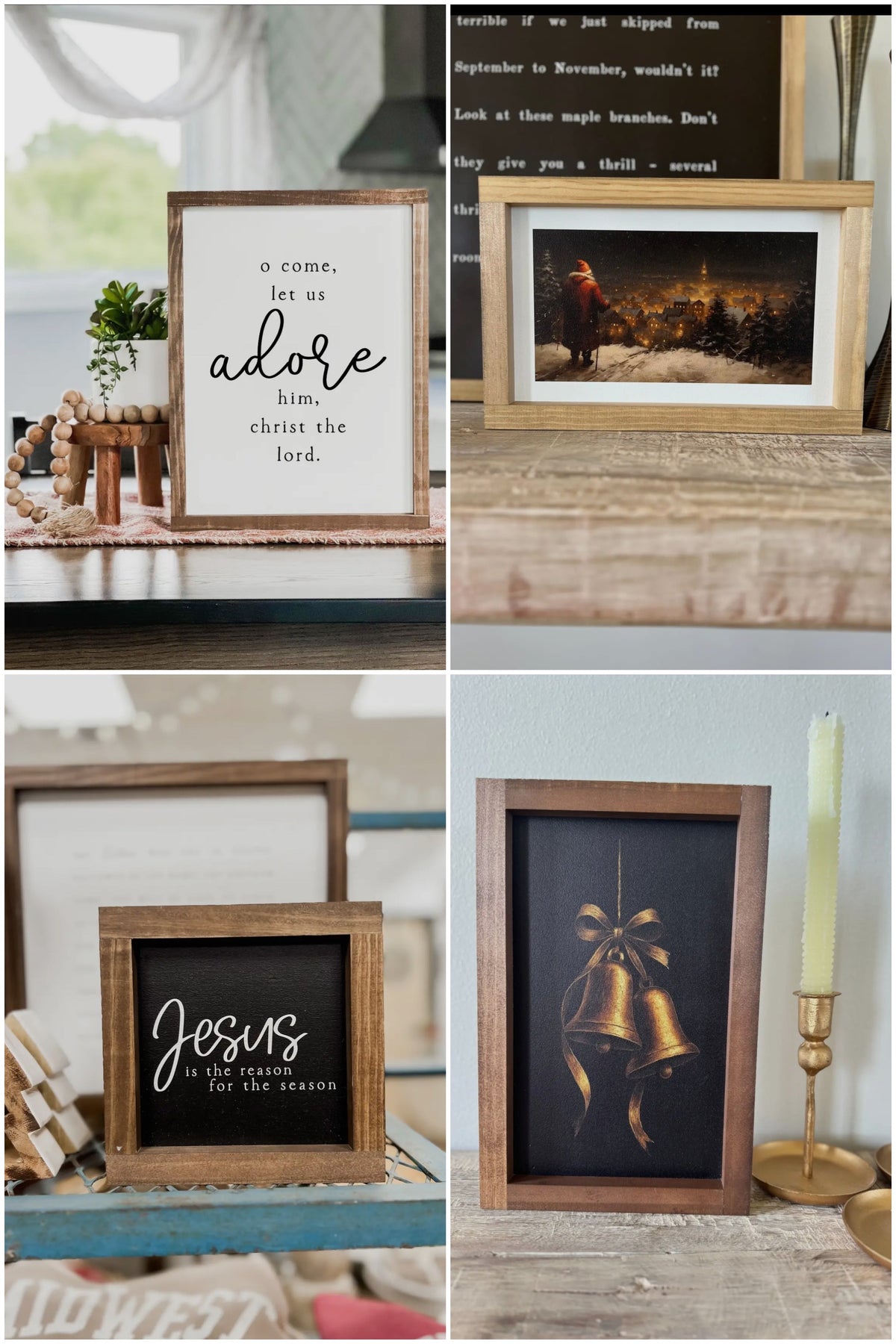 Lily and Sparrow Holiday Artwork