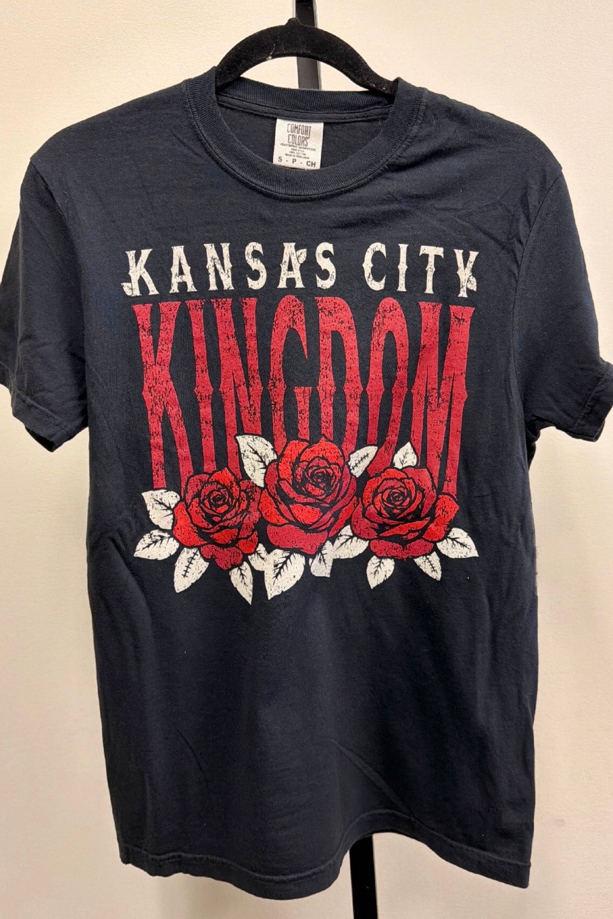1KC Rose Tee : Black