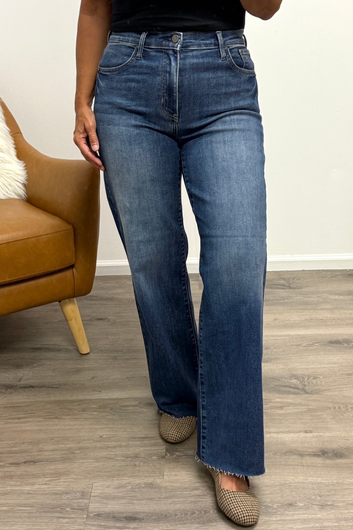 Just Black Panmaco Eladia Slim Jean : Dark Denim