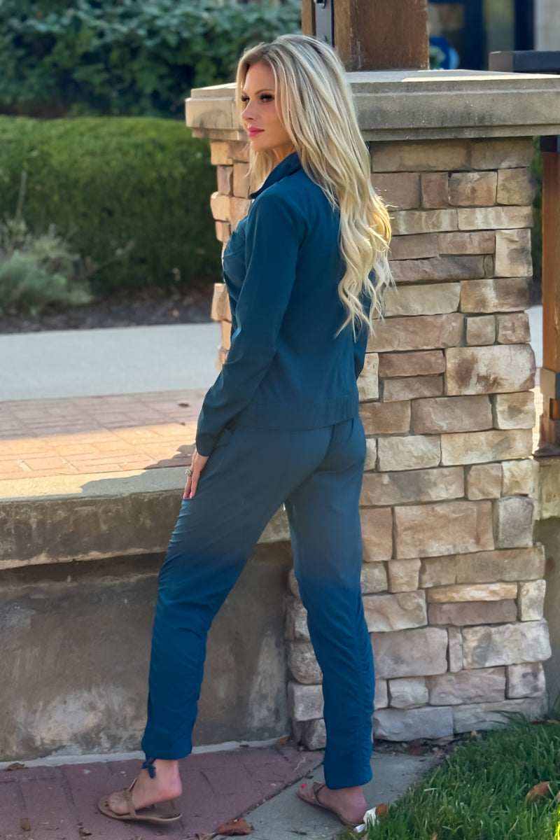 XCVI Julee Active Pant : Navy