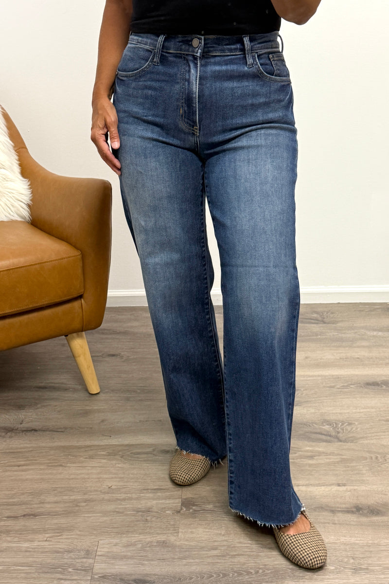 Just Black Panmaco Eladia Slim Jean : Dark Denim