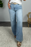 Liverpool Tucker Hi-Rise Straight Jeans : Light Wash
