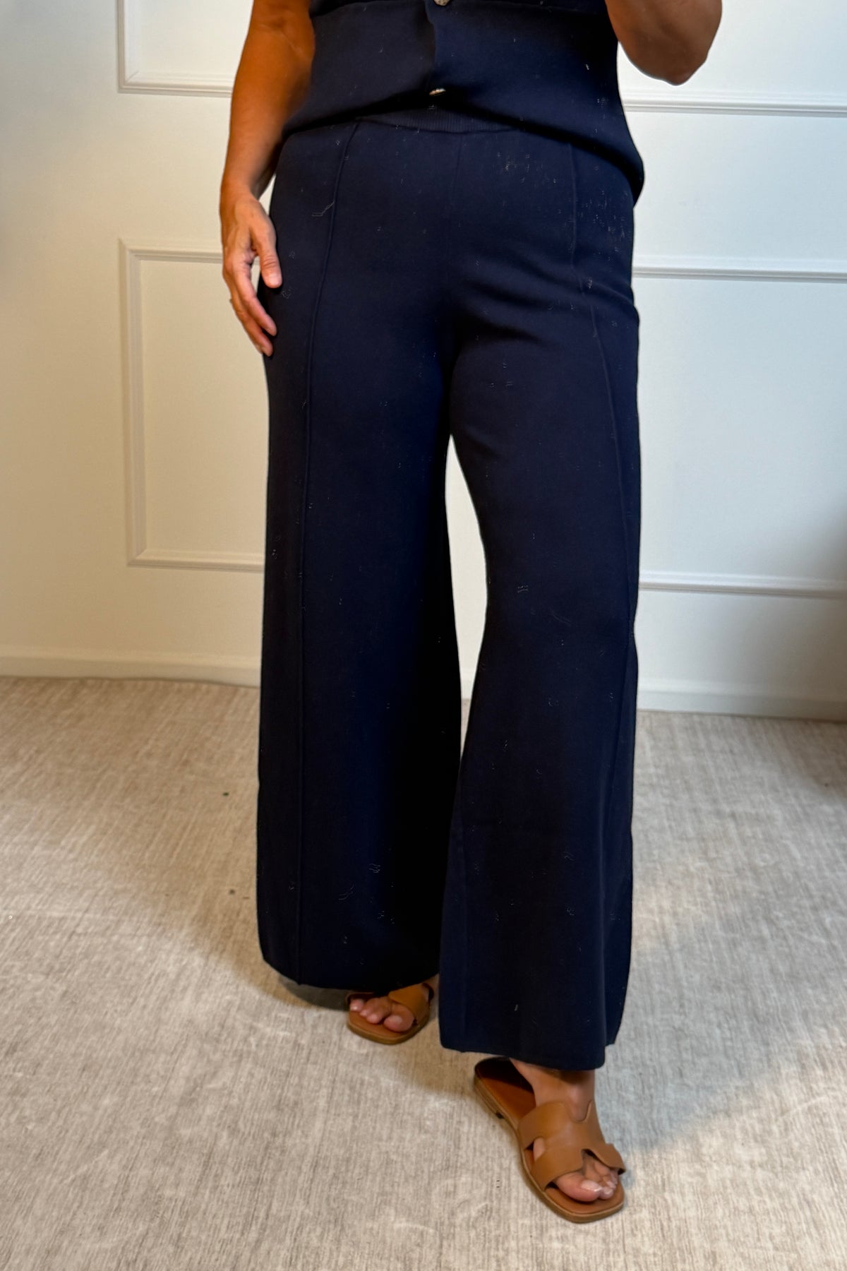 Paola Sweater Pants : Navy