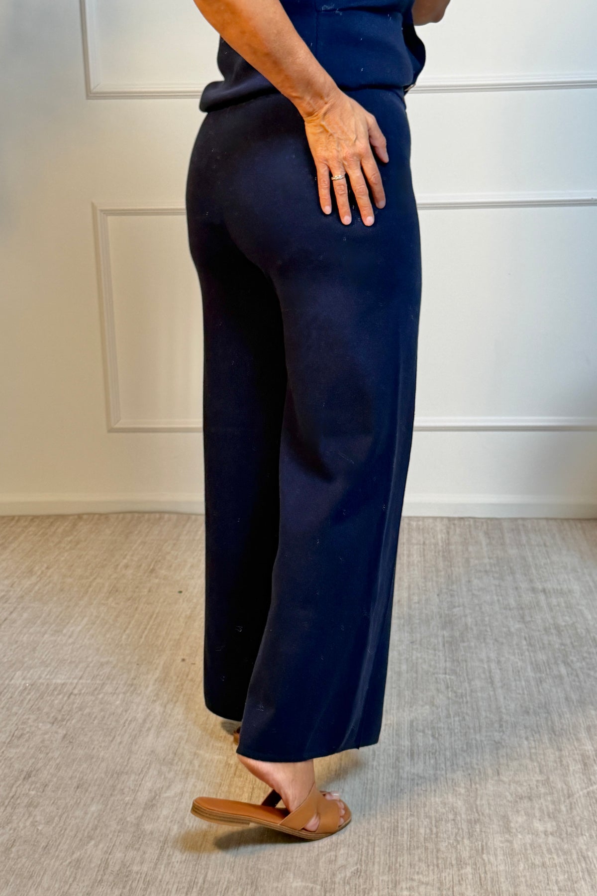 Paola Sweater Pants : Navy