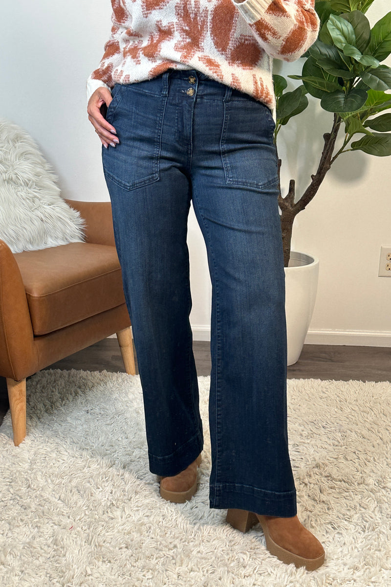 Liverpool Hannah Flare Trouser Jeans : Summit Lake