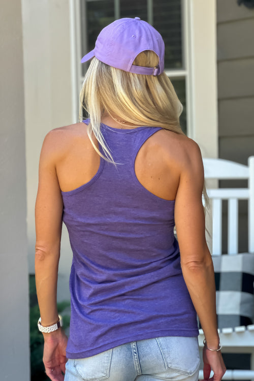 KState Wildcats Powercat Tank : Purple