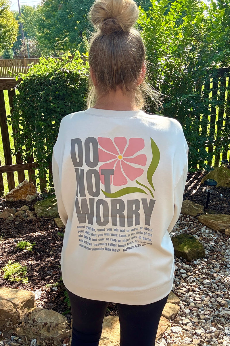 Do Not Worry Ultra Comfy Pullover : Oat