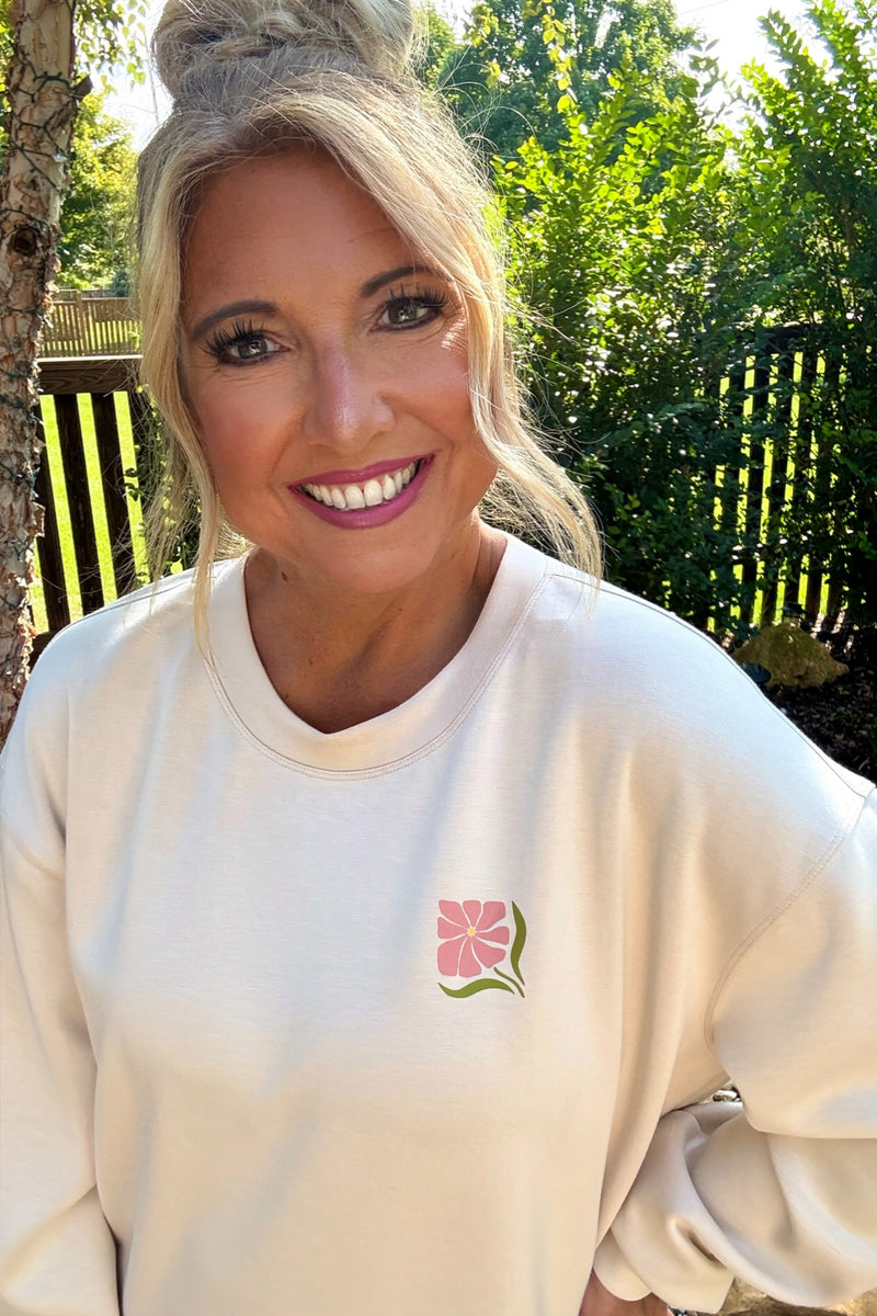 Do Not Worry Ultra Comfy Pullover : Oat
