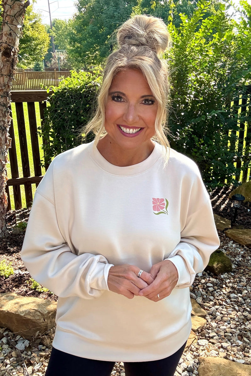 Do Not Worry Ultra Comfy Pullover : Oat