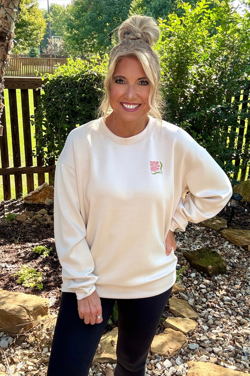 Do Not Worry Ultra Comfy Pullover : Oat
