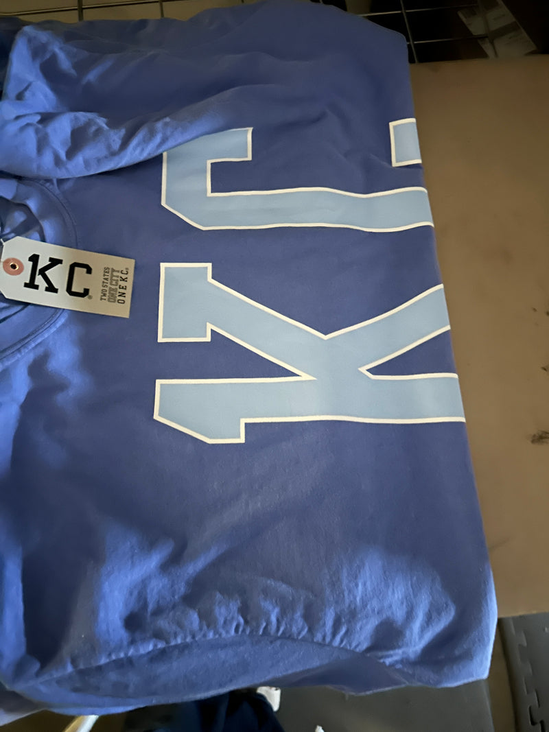 1KC Block Stretch Tee : Blue