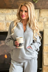 Fit Time Half Zip Hooded Pullover : Cloud