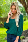 Green with Envy Liverpool Top : Emeral Green