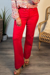 Tribal Caliente 5 pocket Pant : Scarlet