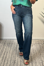 Elin Judy Blue Tummy control Jeans : Dark