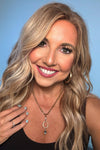 Lula N Lee antique gold chain necklace with crystals