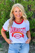 Kansas City Champions Tee : Red & White