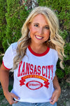 Kansas City Champions Tee : Red & White