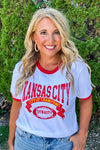 Kansas City Champions Tee : Red & White