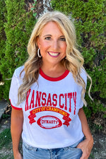 Kansas City Champions Tee : Red & White