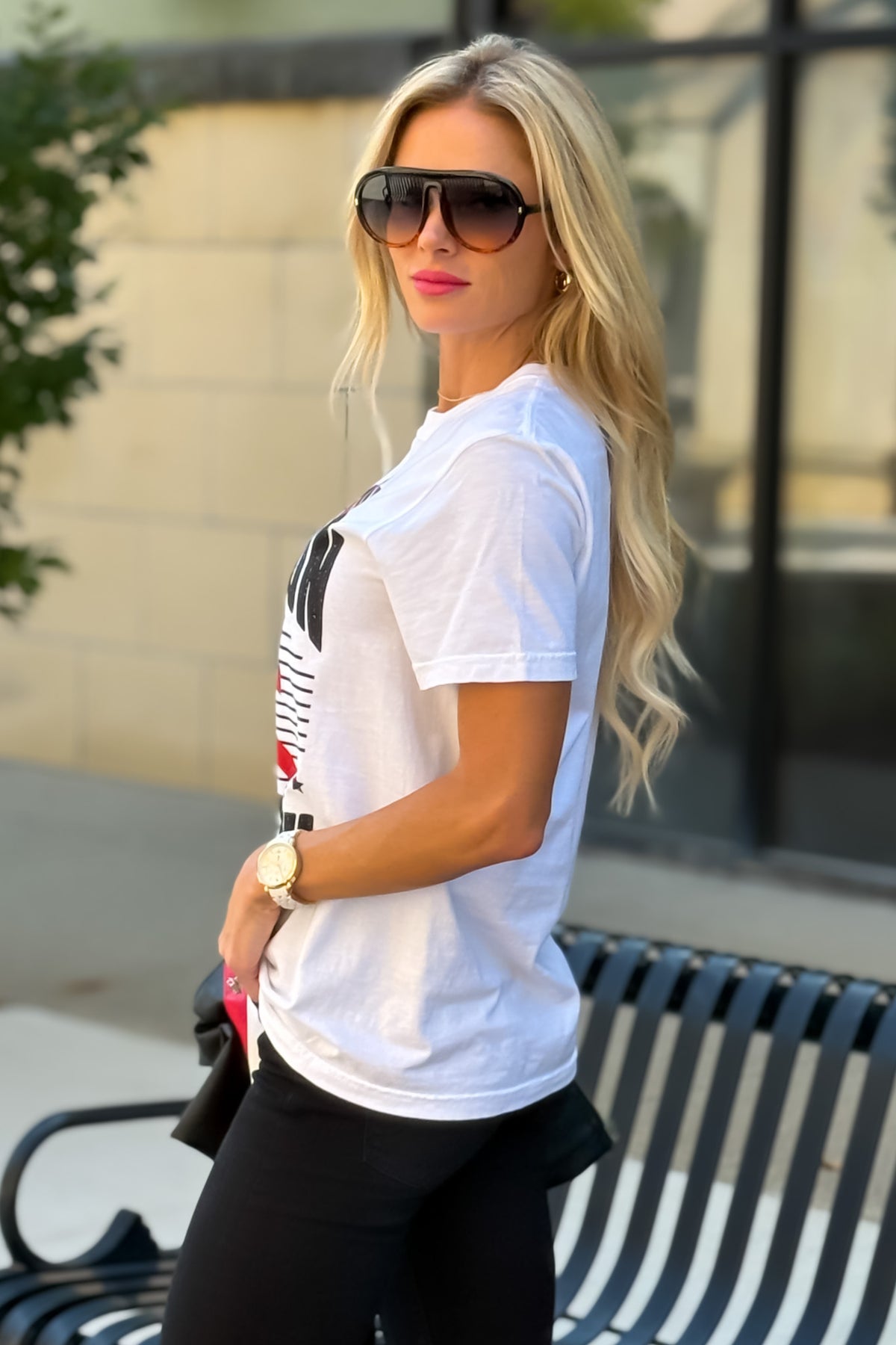 1KC Touchdown Tee : White
