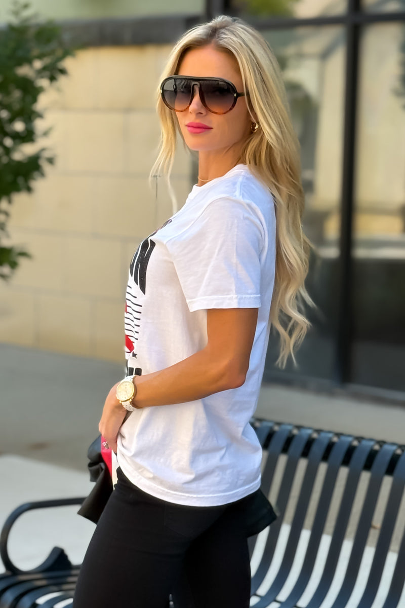 1KC Touchdown Tee : White