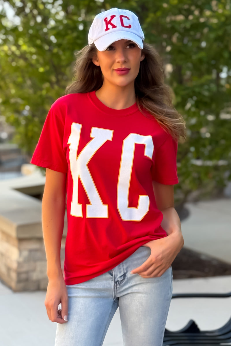 1KC Stretch Tee : Red