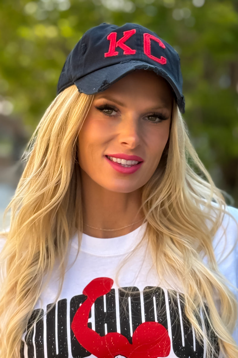 1KC Ballcap : Black/Red
